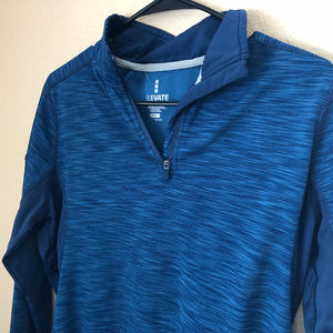 Elevate Sport Women's Blue Long Sleeves Shirt SZ M